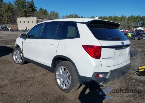 2025 Honda Passport Awd Ex-L from USA, damaged, VIN 5FNYF8H57SB006639